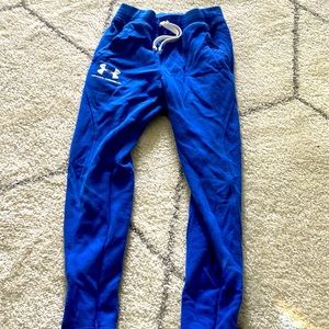 Under Armour joggers royal blue size small